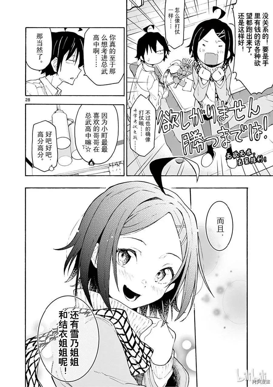 《果然我的青春恋爱喜剧搞错了。@comic》第73话 第28页