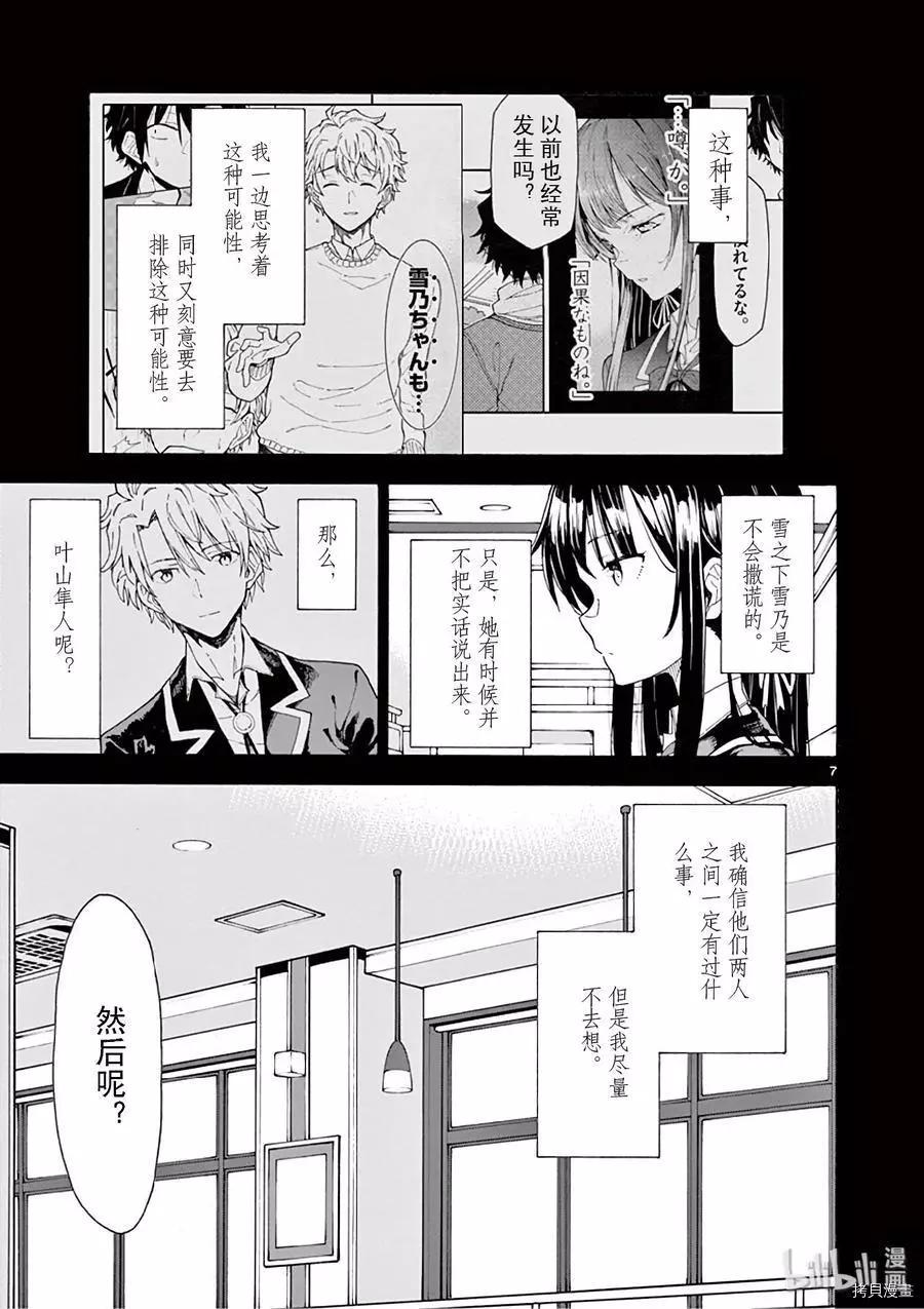 《果然我的青春恋爱喜剧搞错了。@comic》第77话 第7页