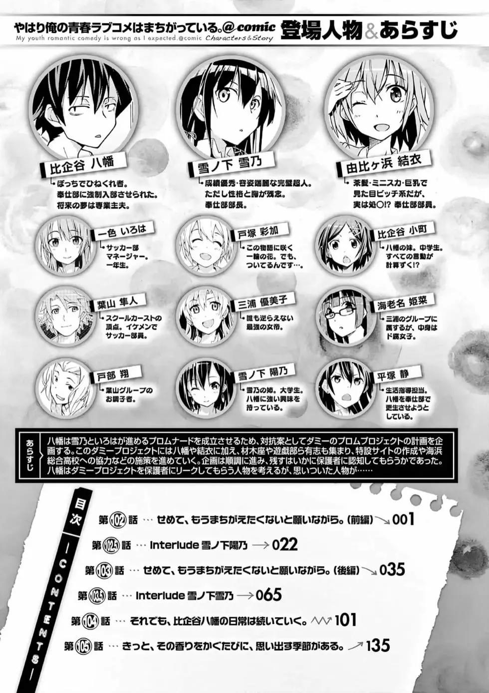 《果然我的青春恋爱喜剧搞错了。@comic》第19卷 第3页