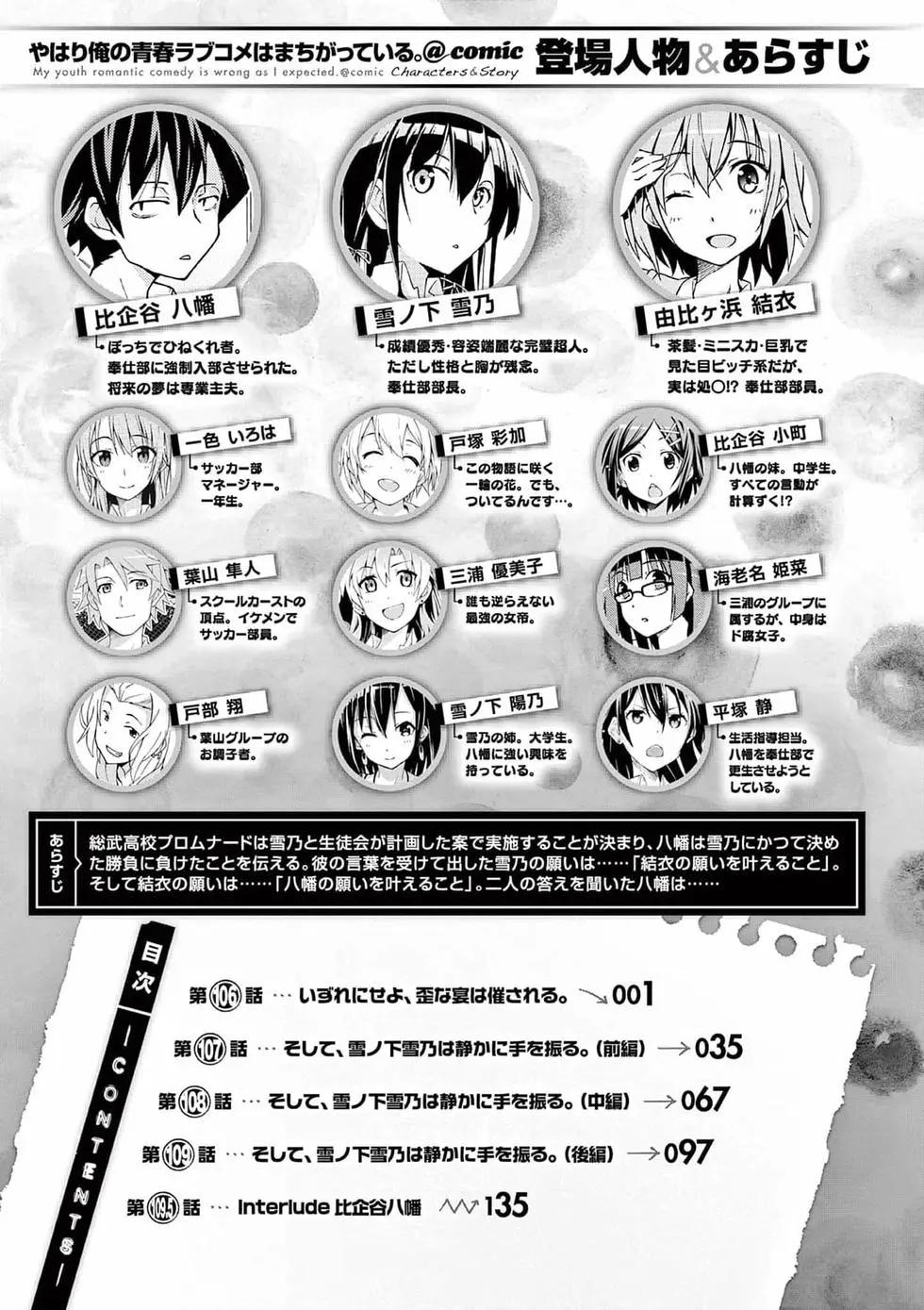 《果然我的青春恋爱喜剧搞错了。@comic》第20卷 第3页