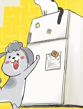 《猫狗的爆笑同居生活》漫画封面图 - tl漫画