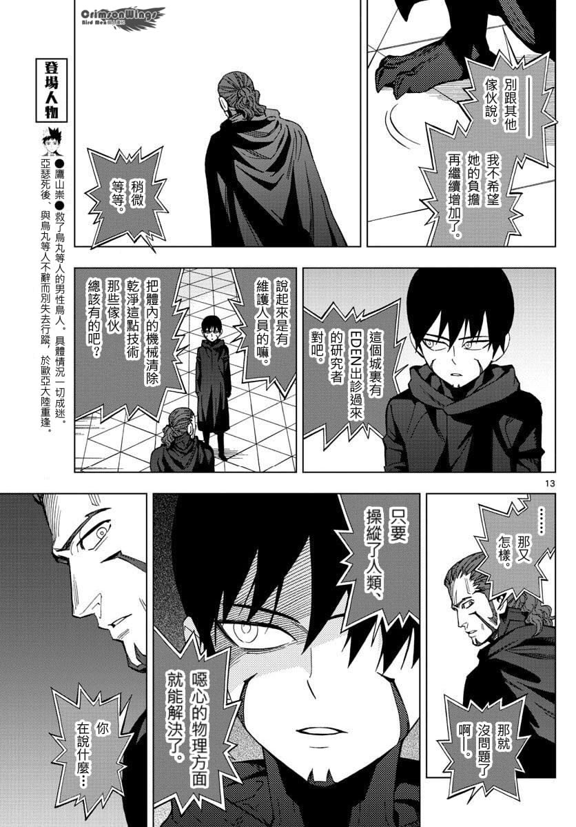《BIRDMEN》第48话 THE FELLOWSHIP OF THE WING 第13页