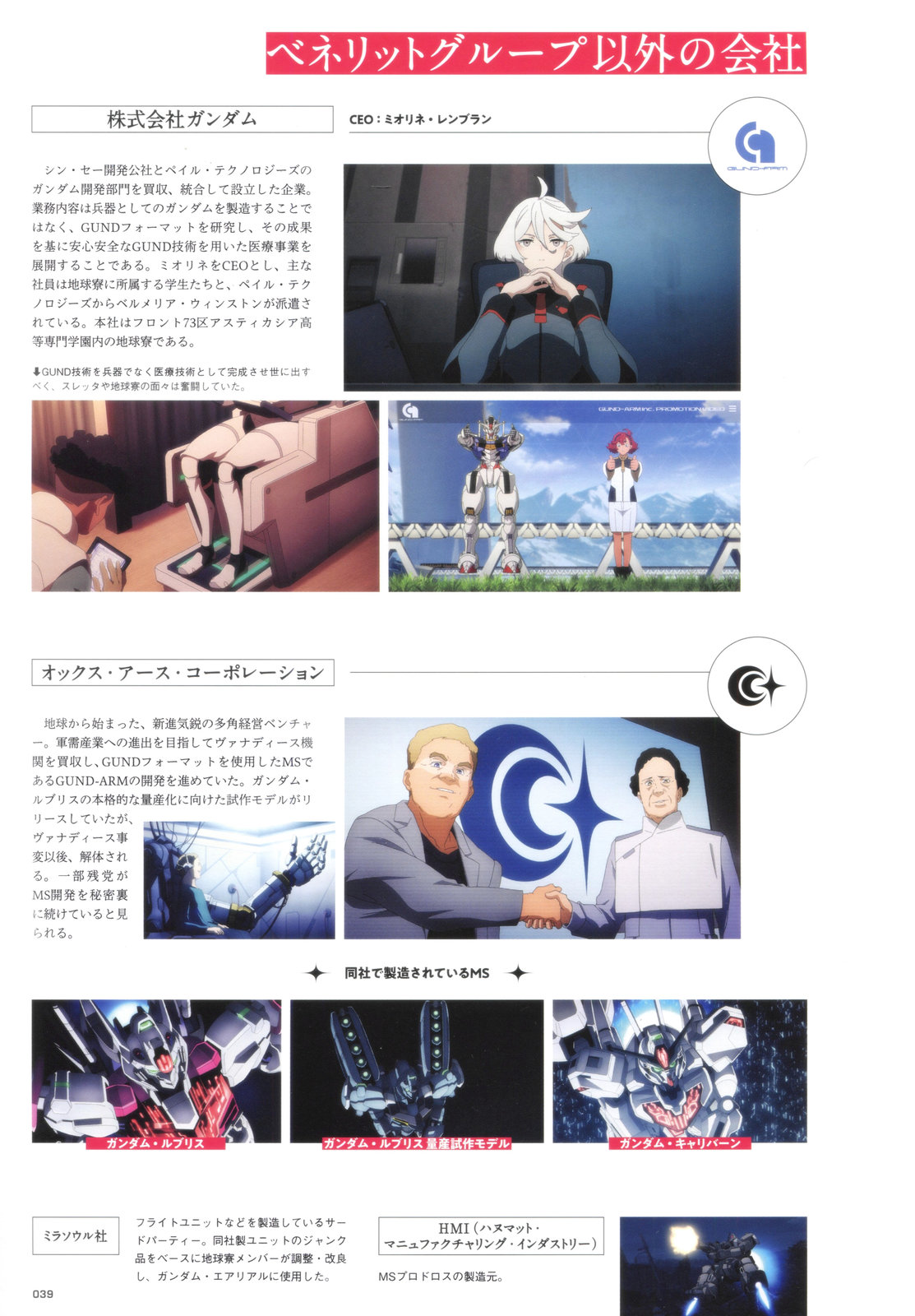 《水星的魔女设定集》全一卷 第37页