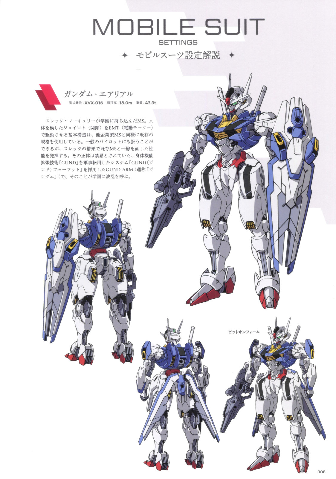 《水星的魔女设定集》全一卷 第6页