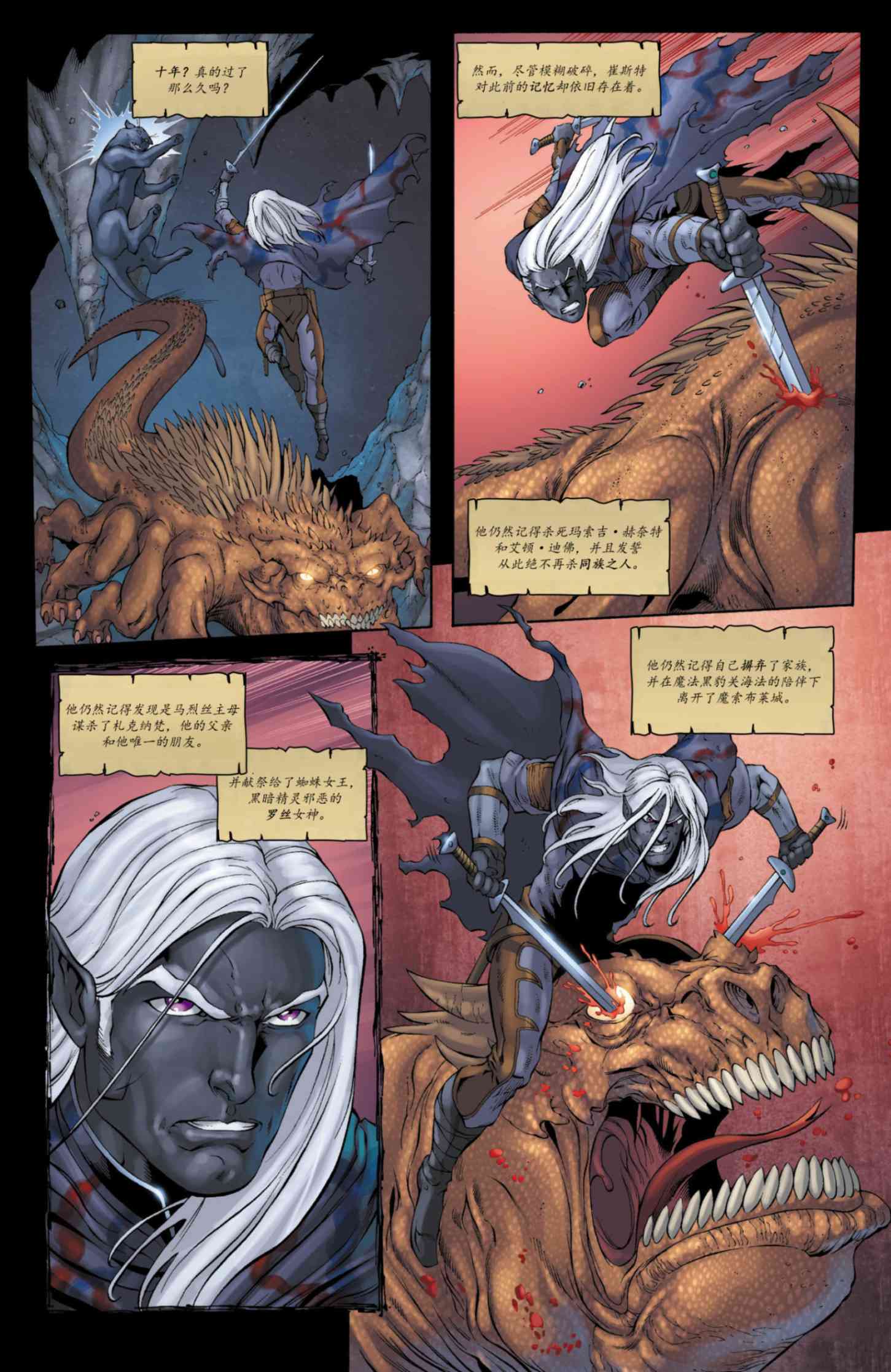 《龙与地下城-崔斯特传奇2-流亡》全一卷 第8页