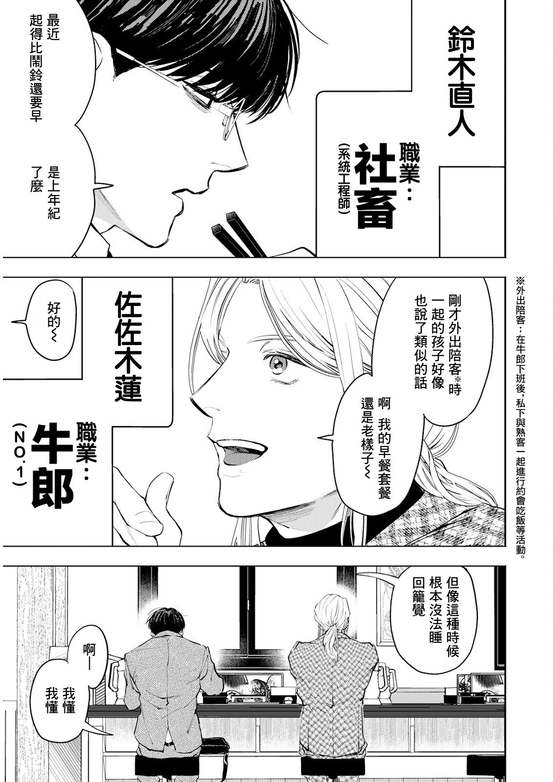 《牛郎和社畜》第0话 第3页