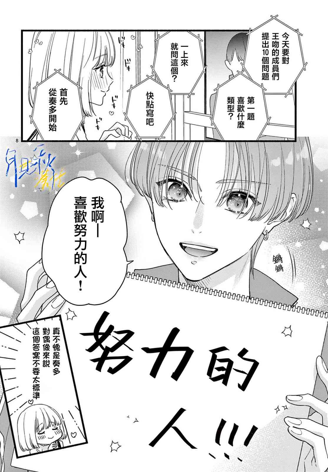 《身为女主角，却成为了男爱豆！？》第01话 第8页