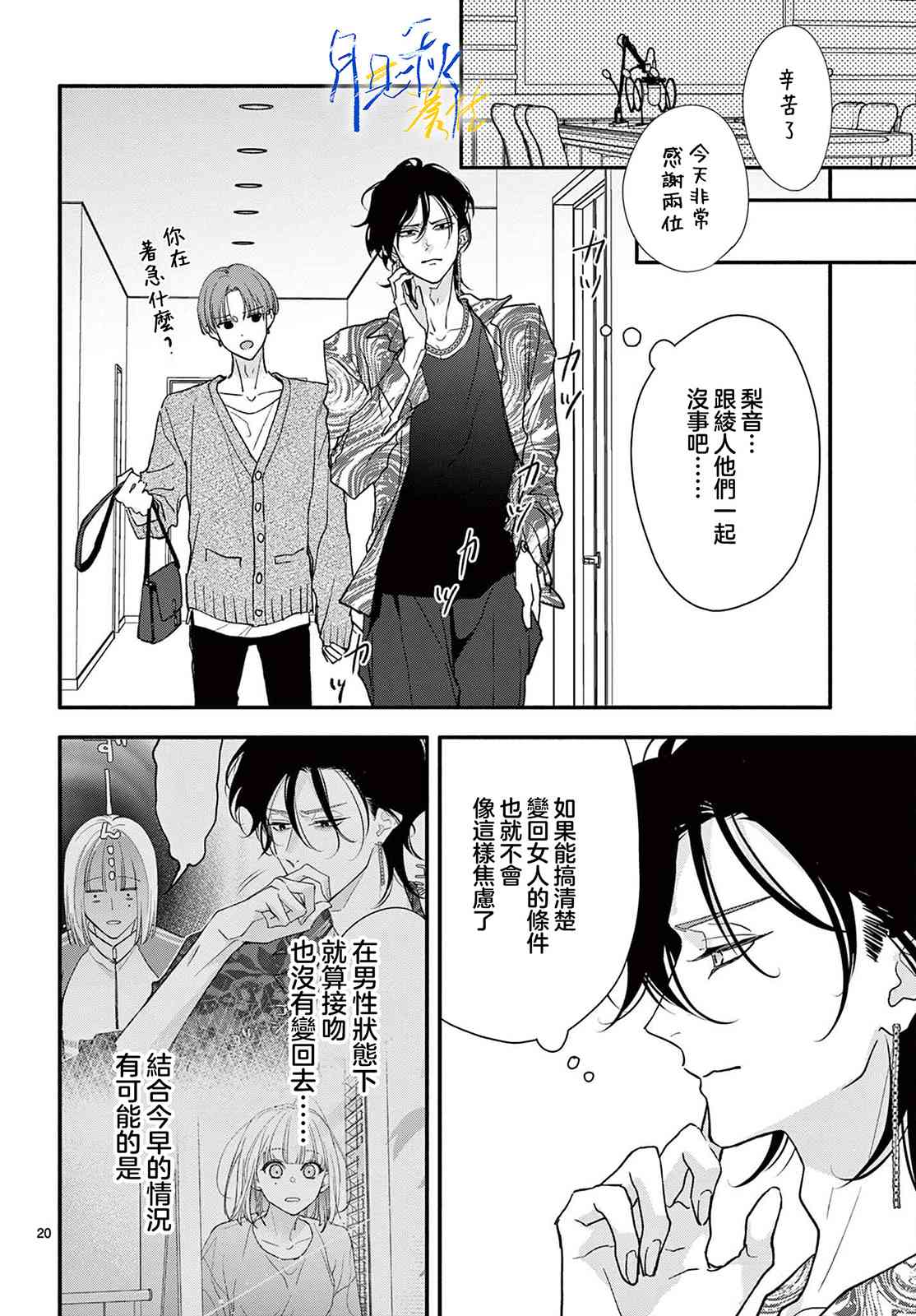《身为女主角，却成为了男爱豆！？》第04话 第20页
