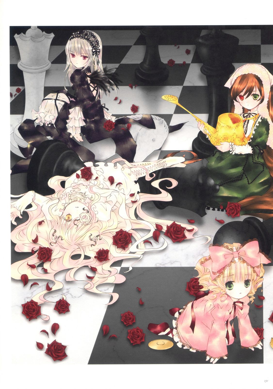 《蔷薇少女画集》全一卷 第131页