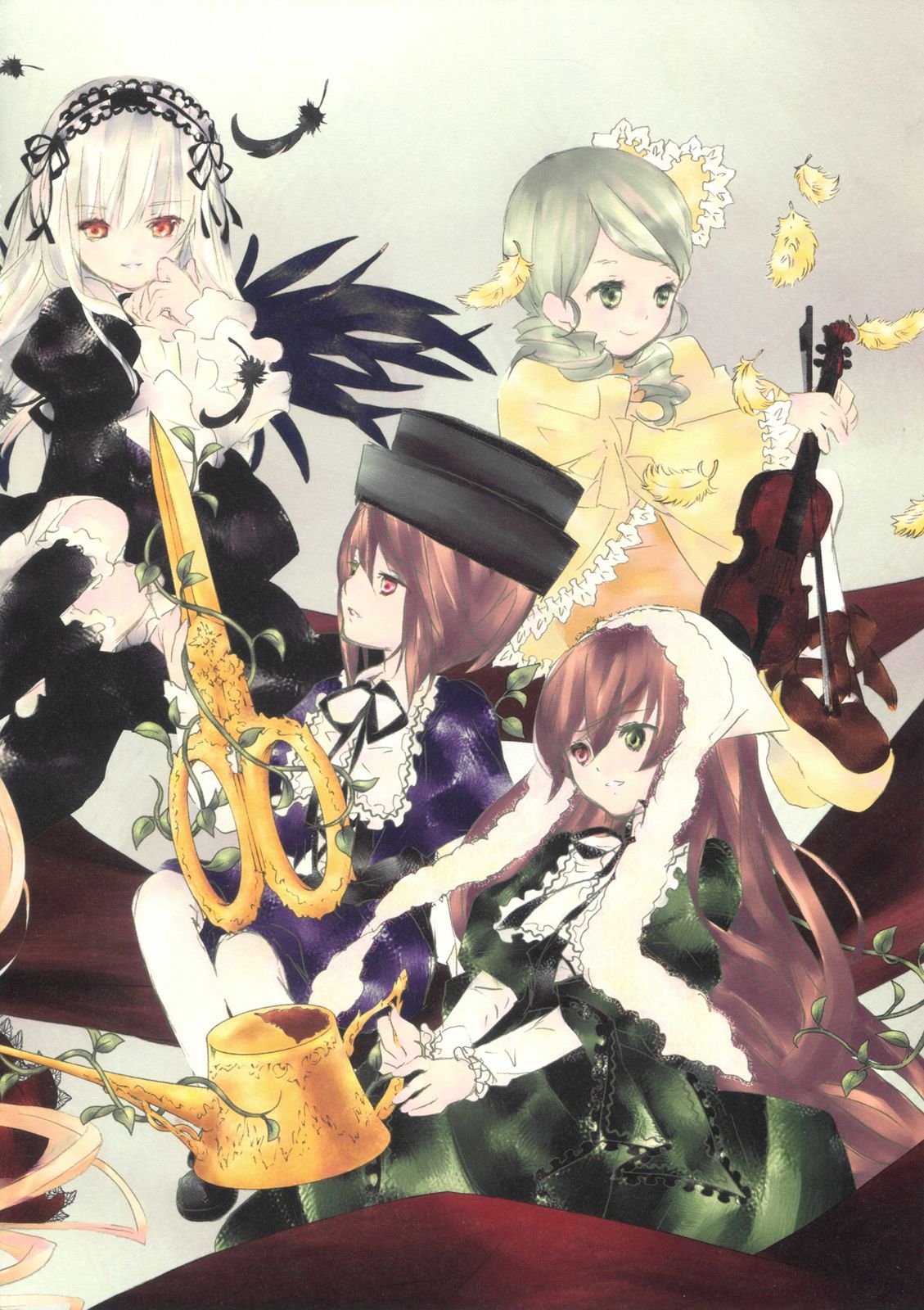 《蔷薇少女画集》全一卷 第158页
