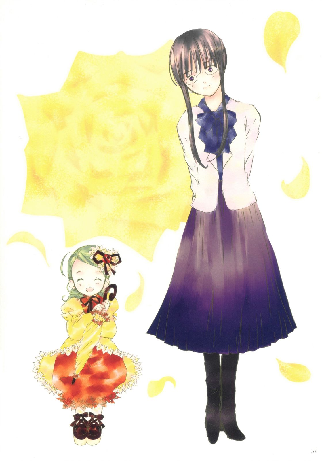 《蔷薇少女画集》全一卷 第33页