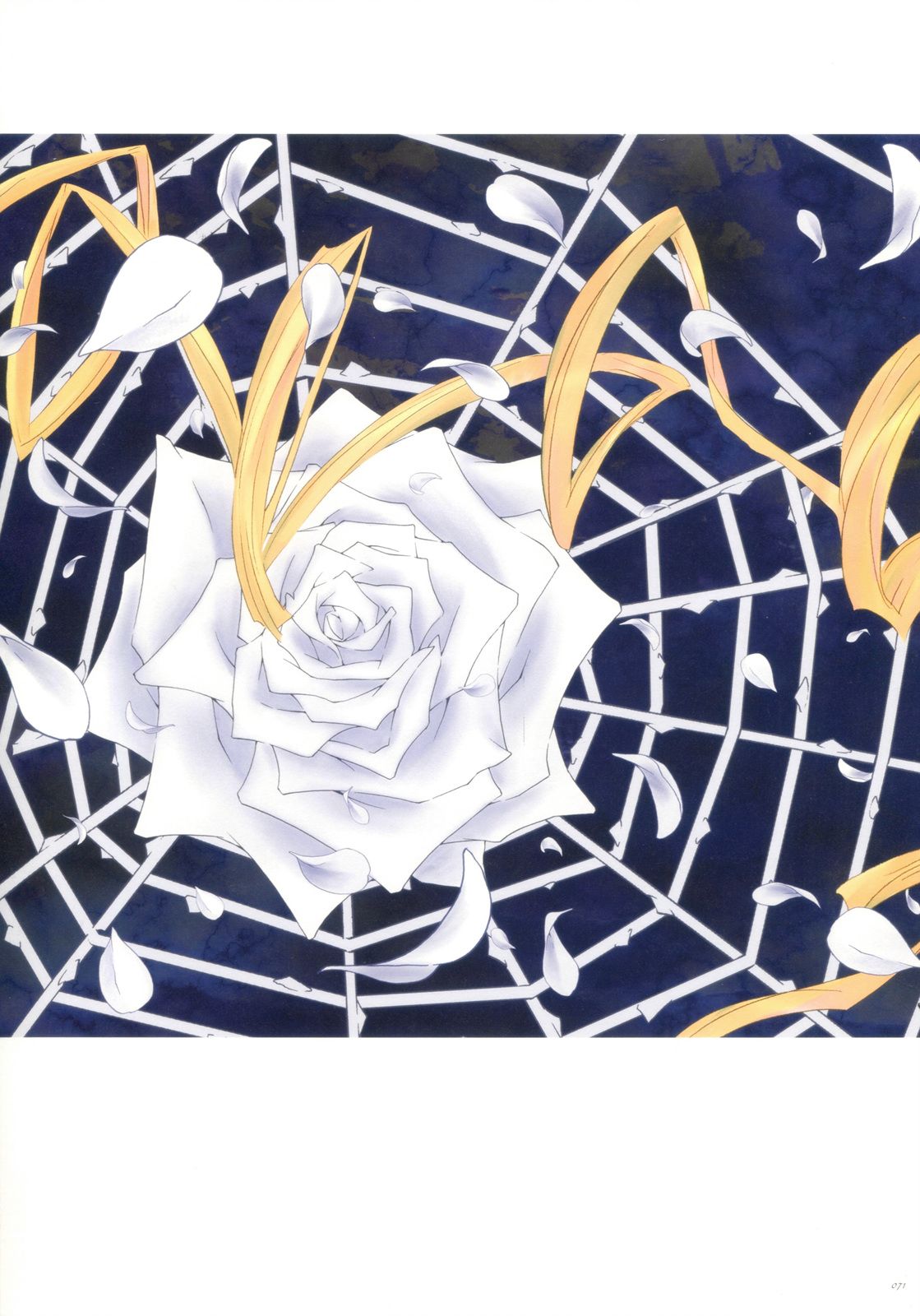《蔷薇少女画集》全一卷 第71页