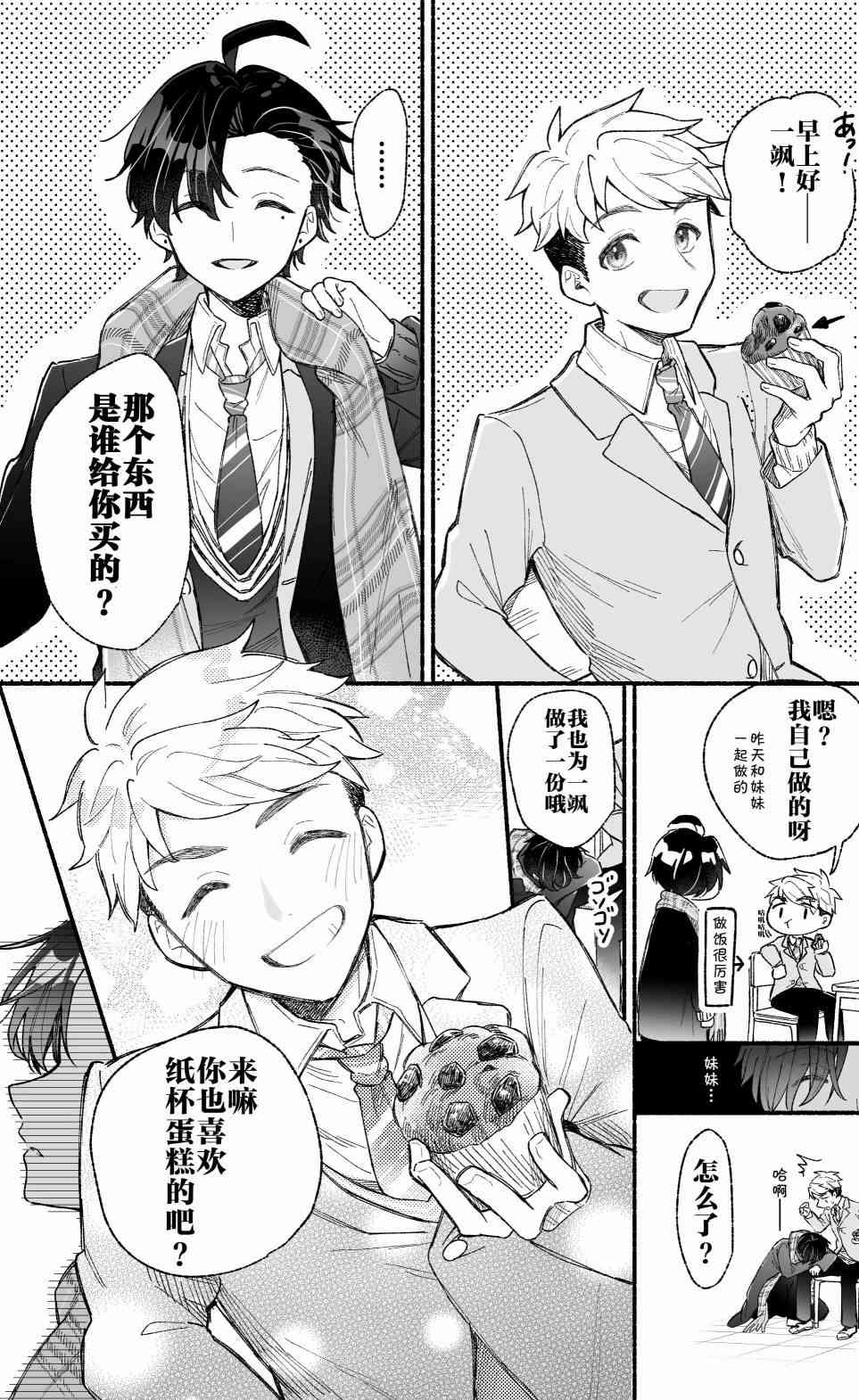 《努力变得比帅气假小子更帅气的故事》第03话 第1页