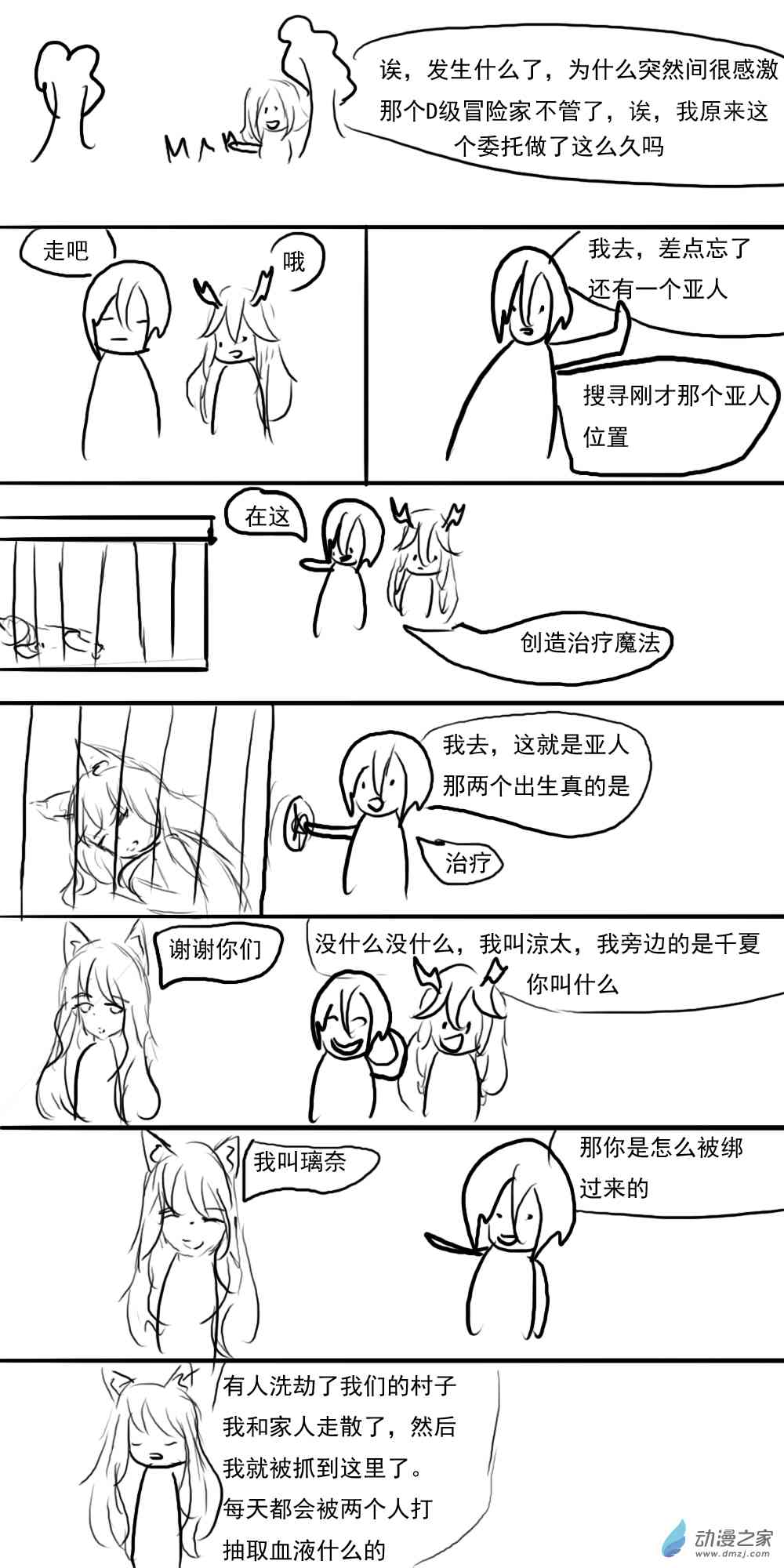《转生无尽的异世界冒险记》第08话 解救？ 第7页