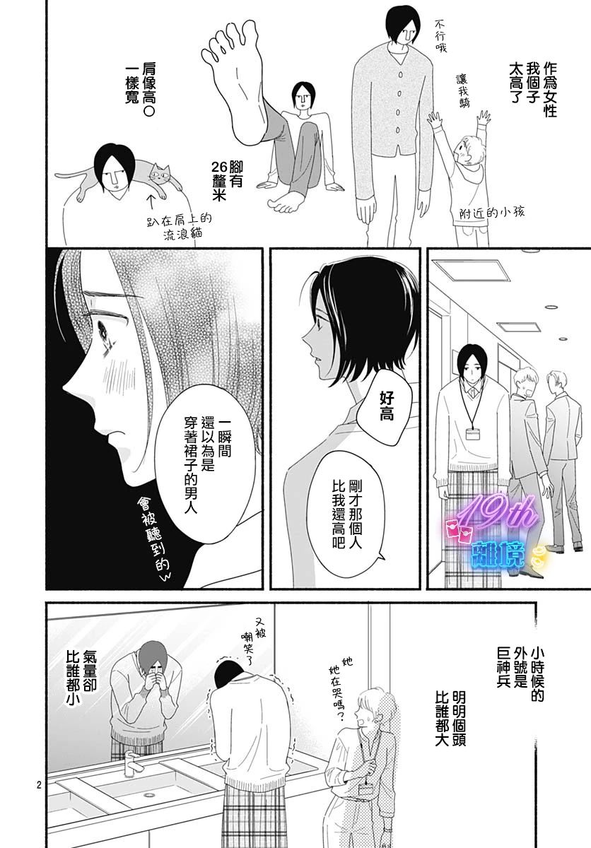 《高大魁梧的十羽子小姐》第01话 第4页
