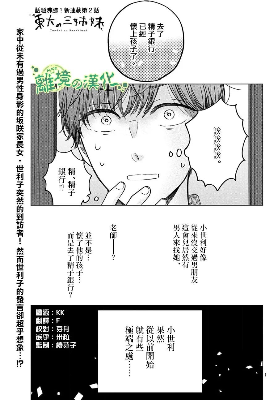 《东大三姐妹》第02话 第1页