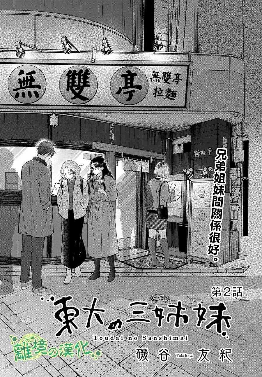 《东大三姐妹》第02话 第2页