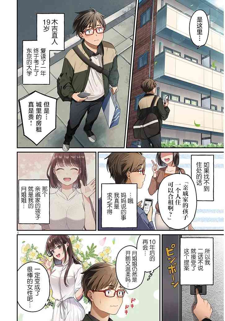 《涩涩姐姐推倒我》第01话 第3页