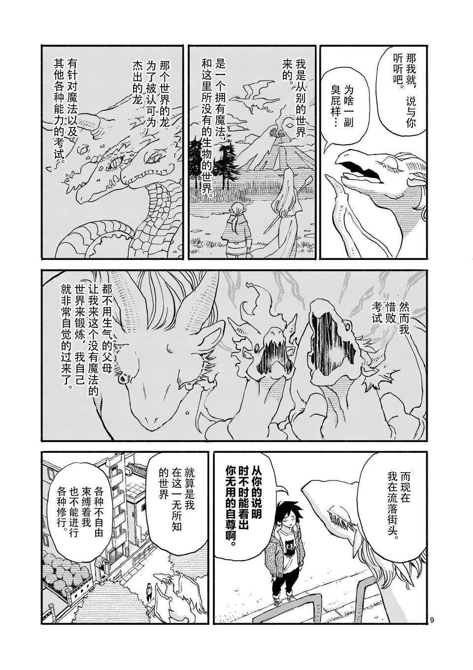《与龙共度的六席小屋生活。》第01话 第8页