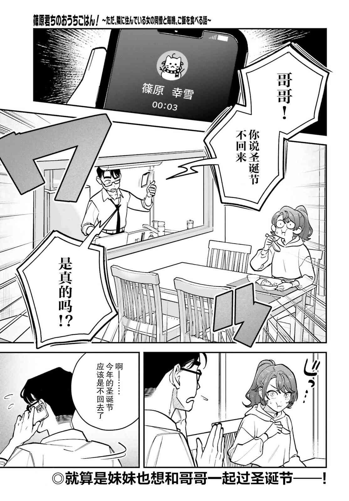《筱原君的住家饭》第05话 第1页