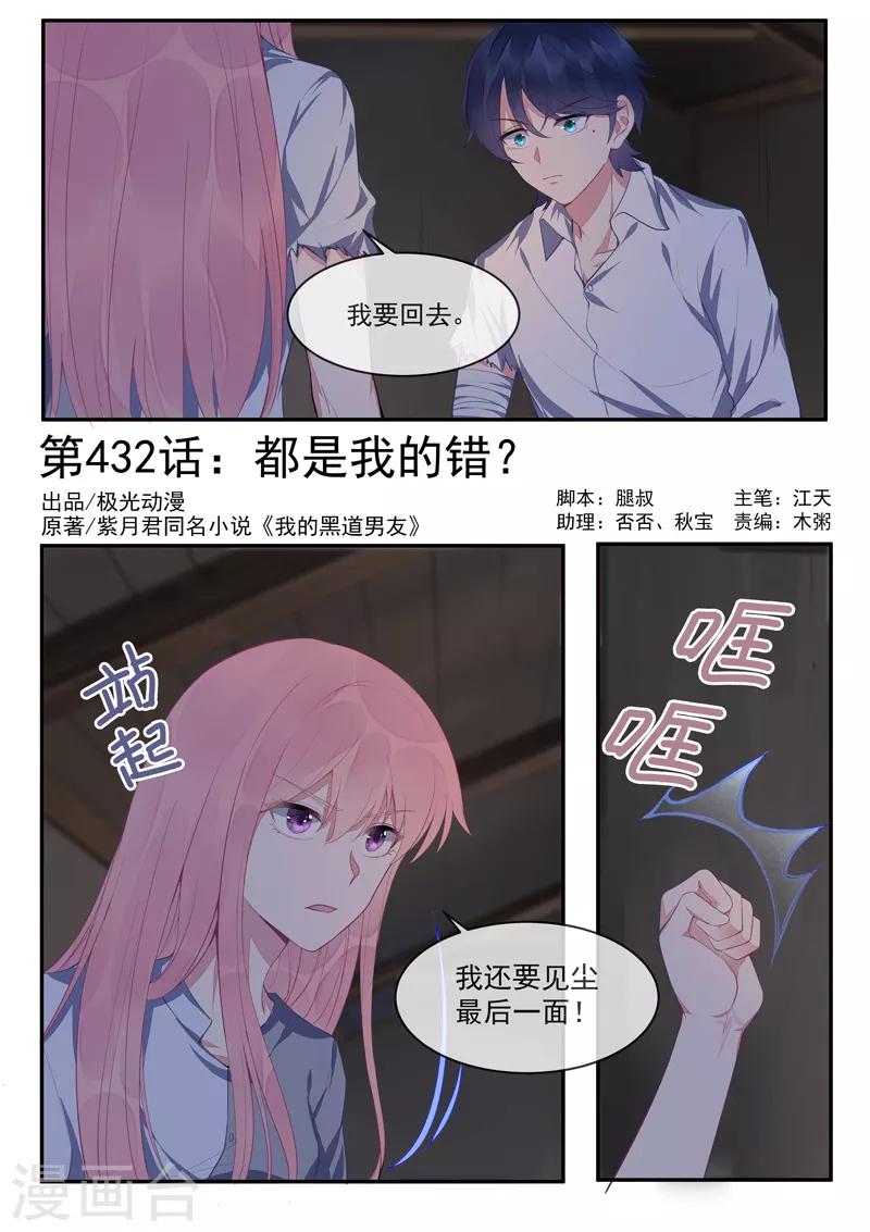 《我的男友风净尘》第432话 都是我的错？ 第1页