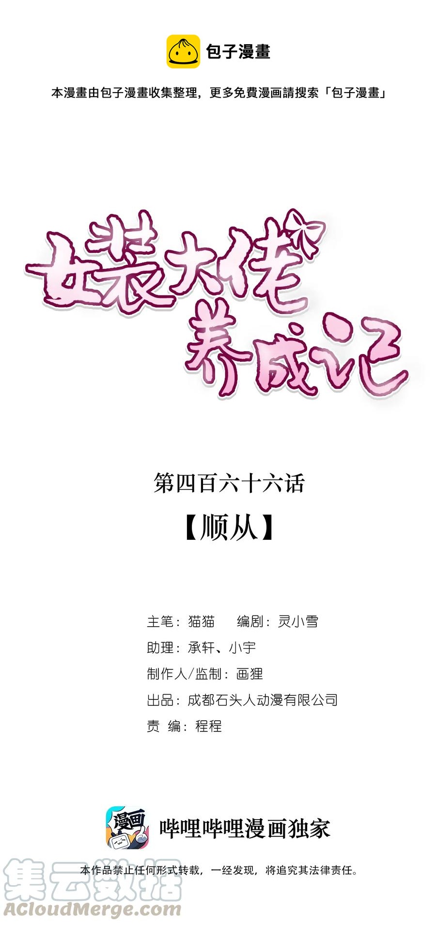 《女装大佬养成记》466 顺从 第1页