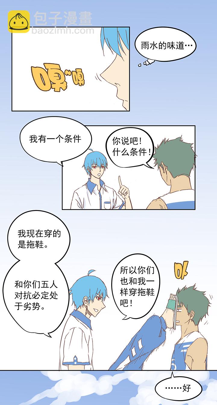 《神之一脚》第六波 初次对决！篮球队！ 第16页