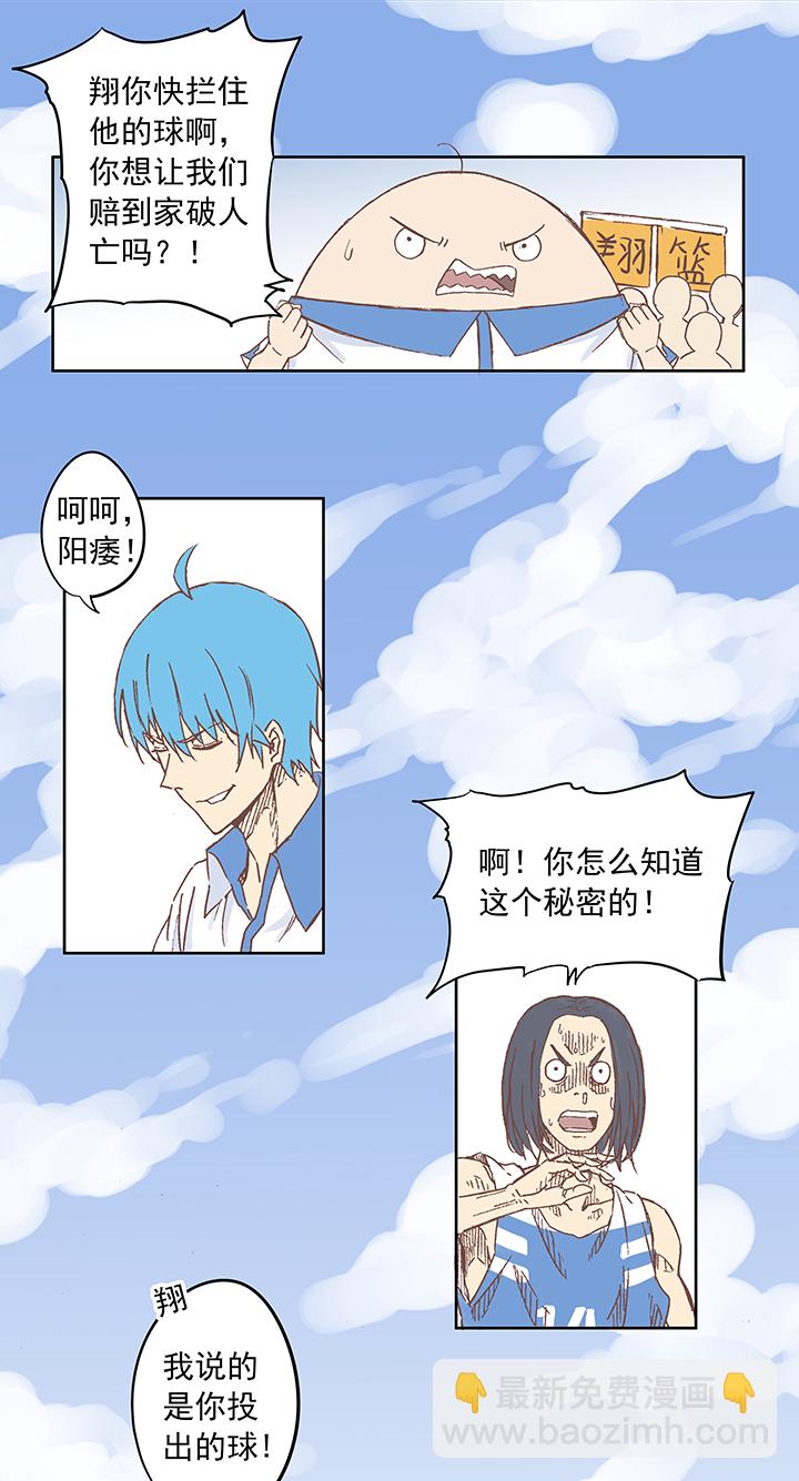 《神之一脚》第六波 初次对决！篮球队！ 第21页