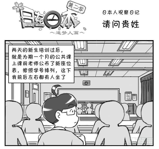 《日在日本》189 请问贵姓 第1页