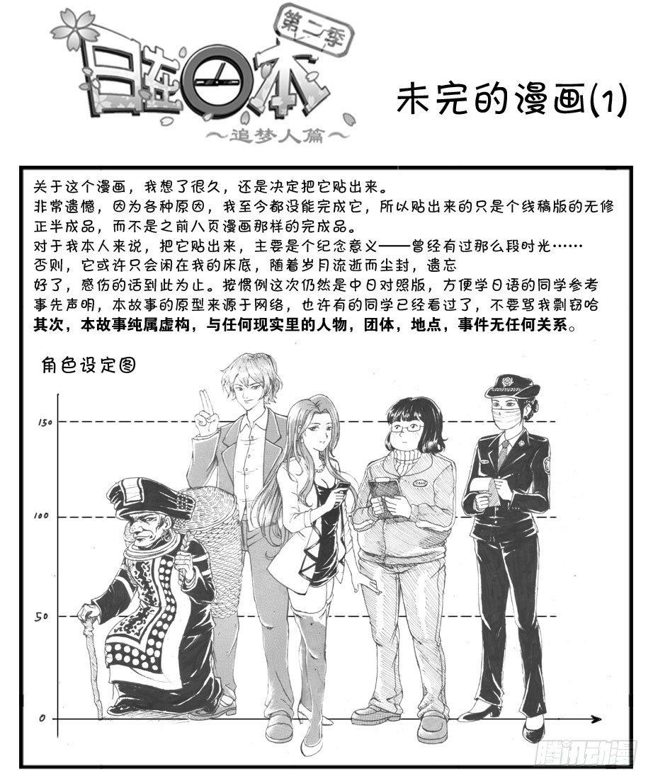 《日在日本》332 未完的漫画(1) 第1页