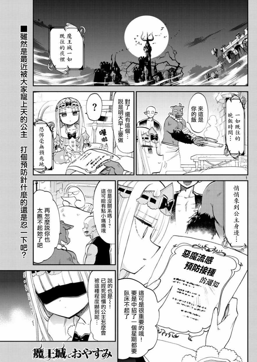 《在魔王城说晚安》第90话 真的会有点小痛同哦个头啊 第1页