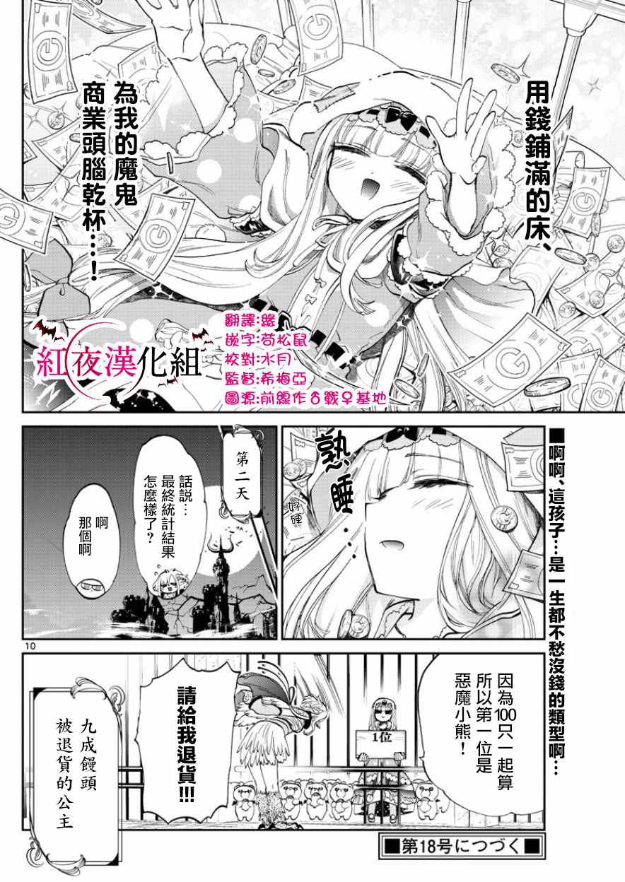 《在魔王城说晚安》第93话 因为供养的瞬间其实还挺爽的 第10页