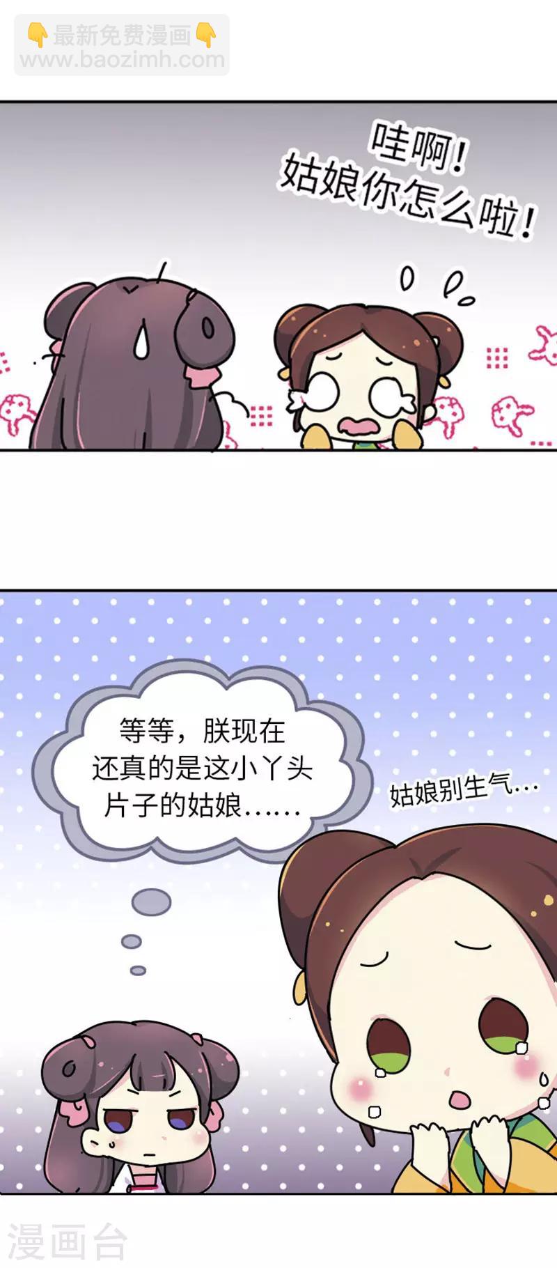 《朕不会轻易狗带》第1话 这豆芽菜是谁？！ 第23页