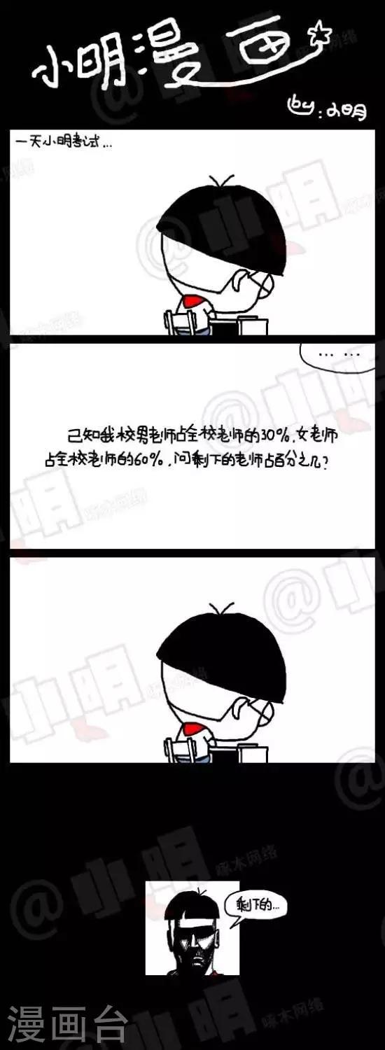 《小明漫画》第八十三话考试篇——其他 第1页
