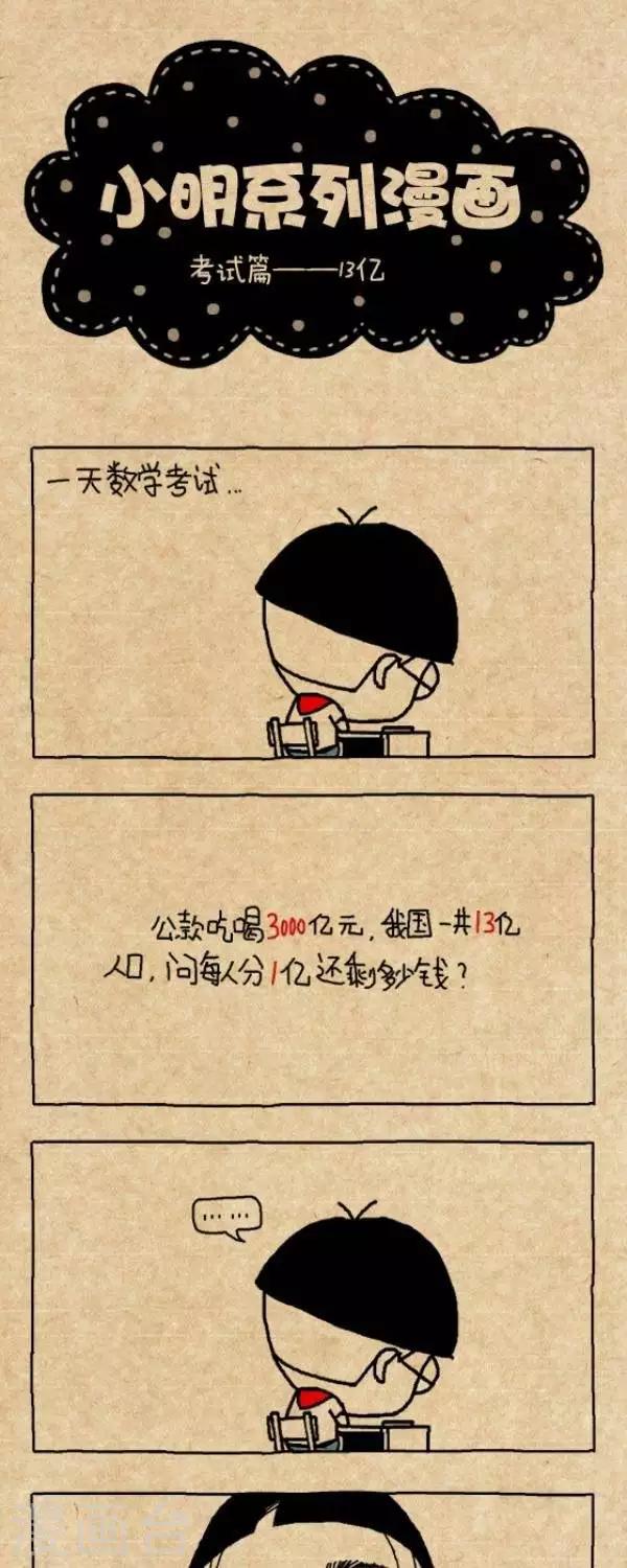 《小明漫画》第226话13亿 第1页