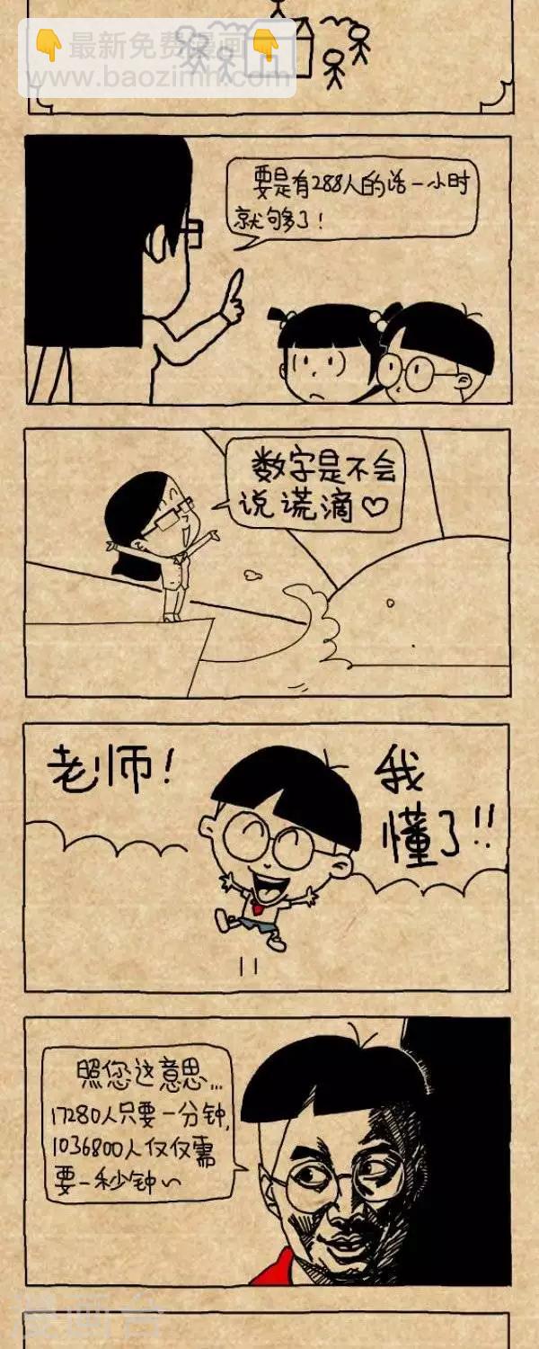 《小明漫画》第232话神奇的数学 第2页
