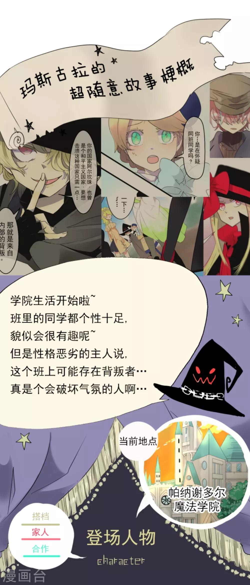 《他和她的魔法契约》第6话 情报 第1页