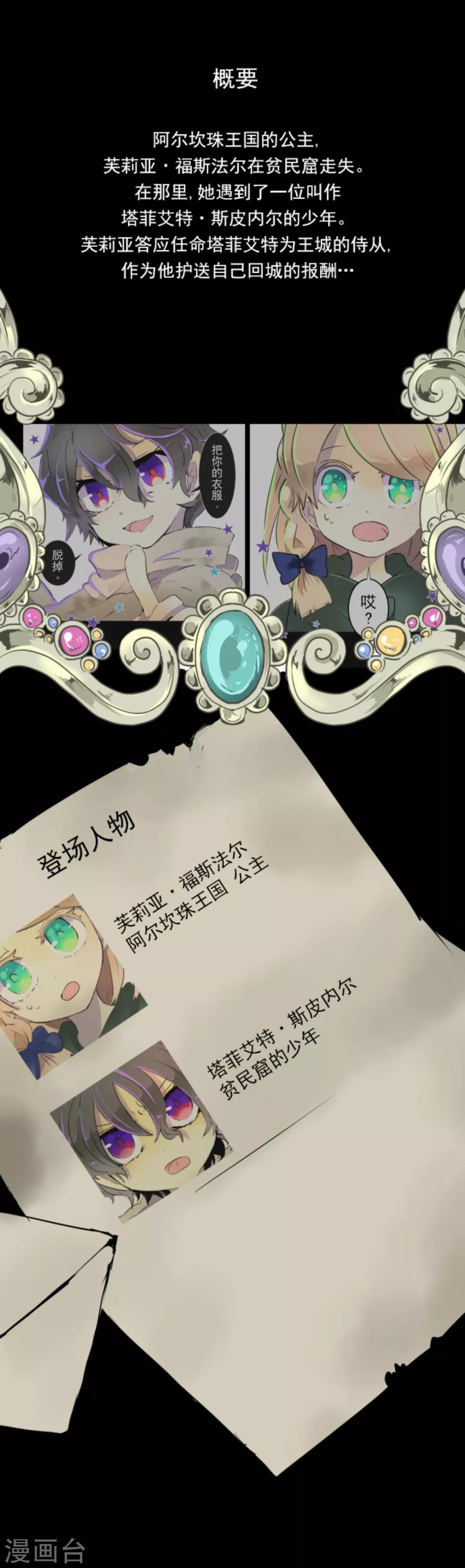 《他和她的魔法契约》第15话 过去篇2 第1页