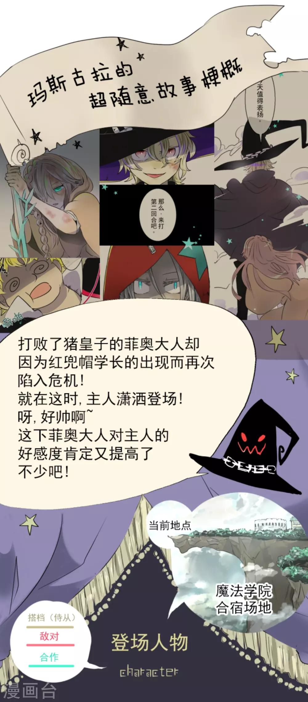 《他和她的魔法契约》第20话 冷酷无情 第1页