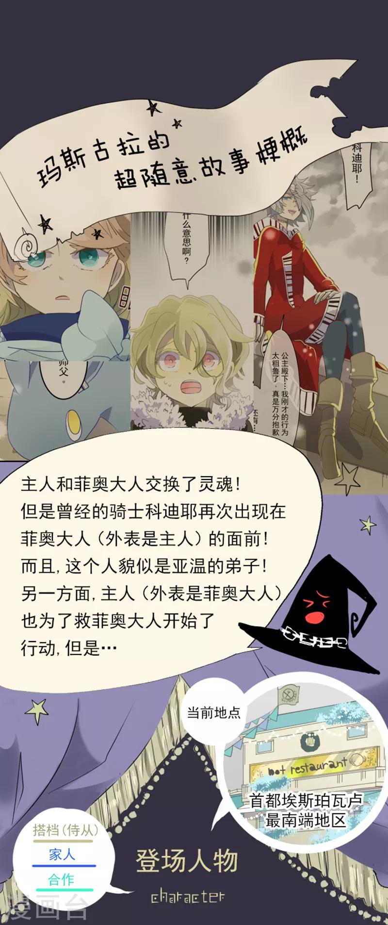 《他和她的魔法契约》第39话 各自为战 第1页