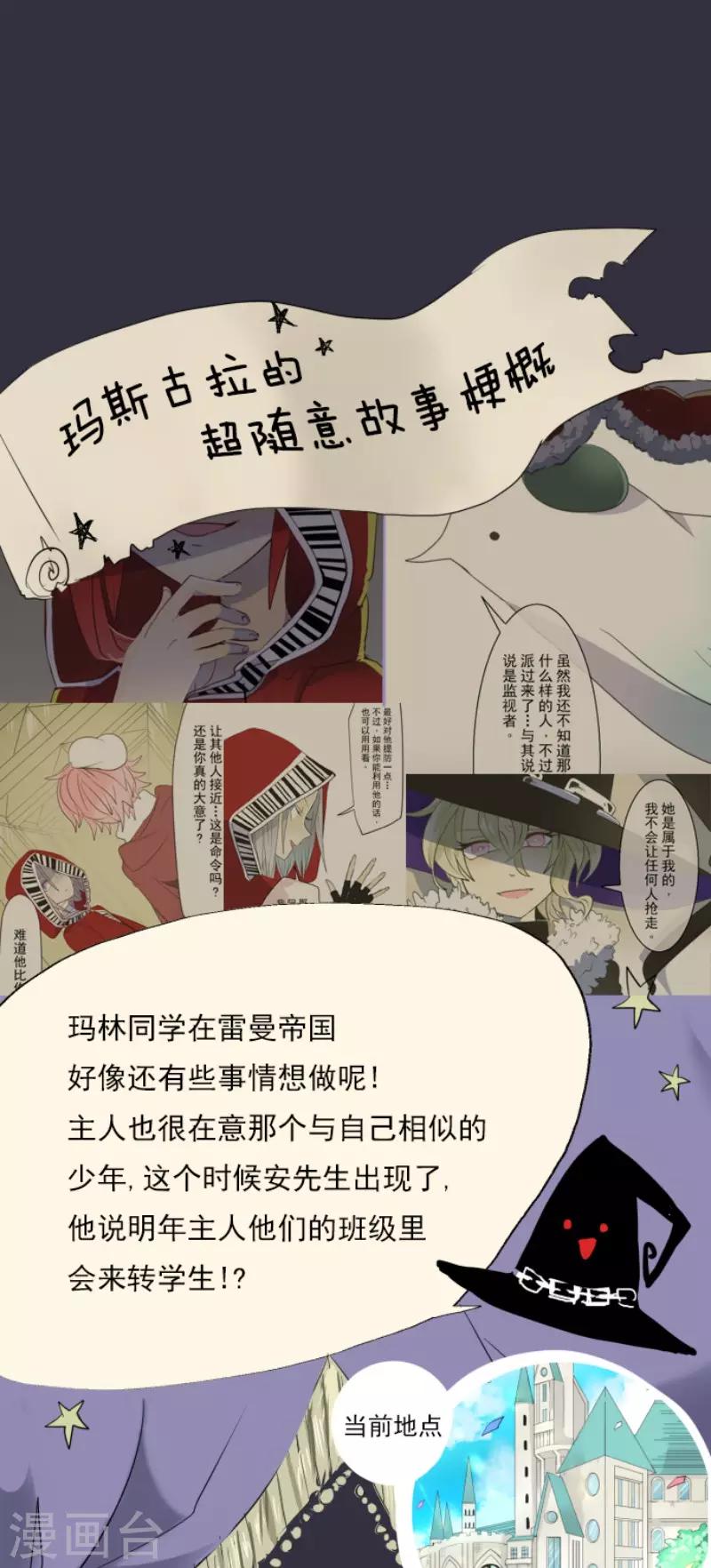 《他和她的魔法契约》第48话 学期结束 第1页