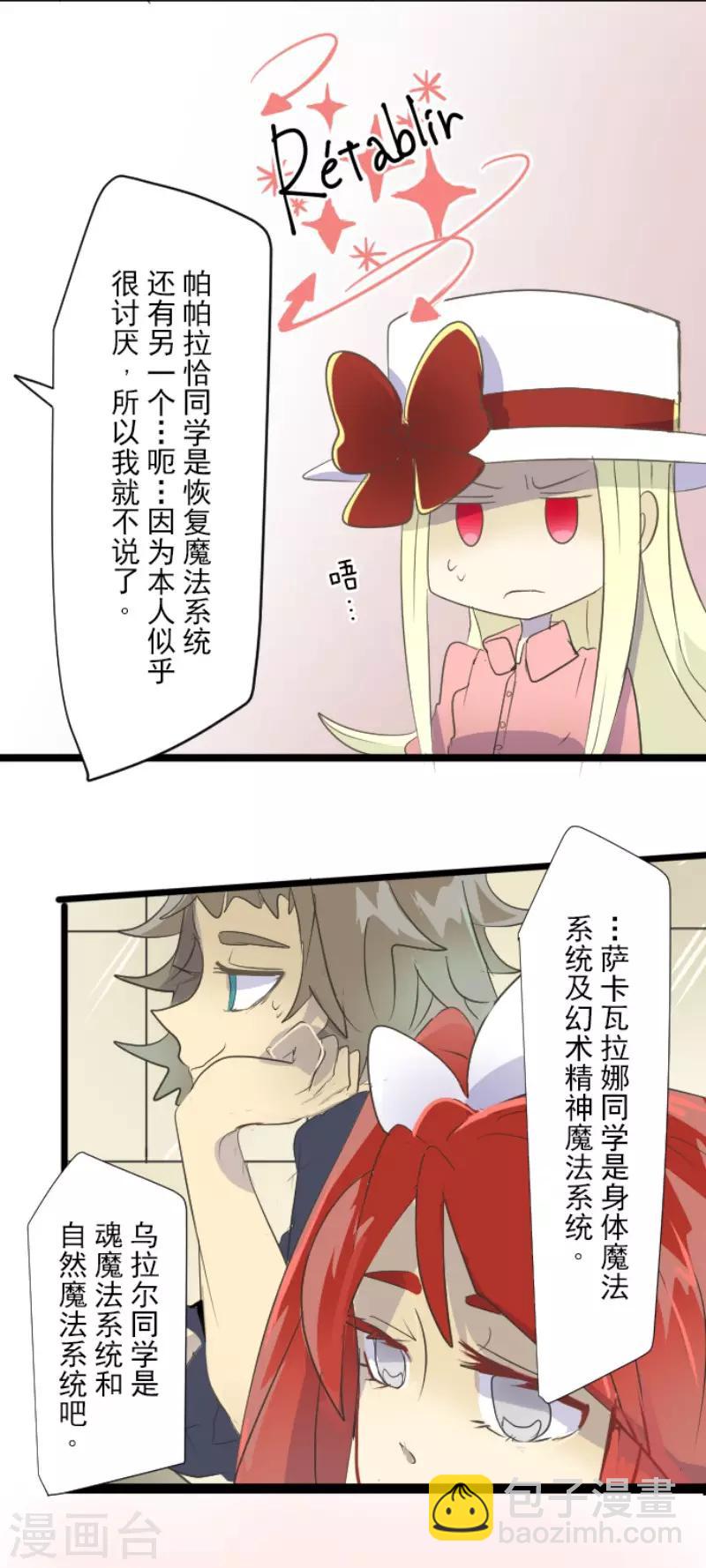 《他和她的魔法契约》第52话 魔法系统 第7页