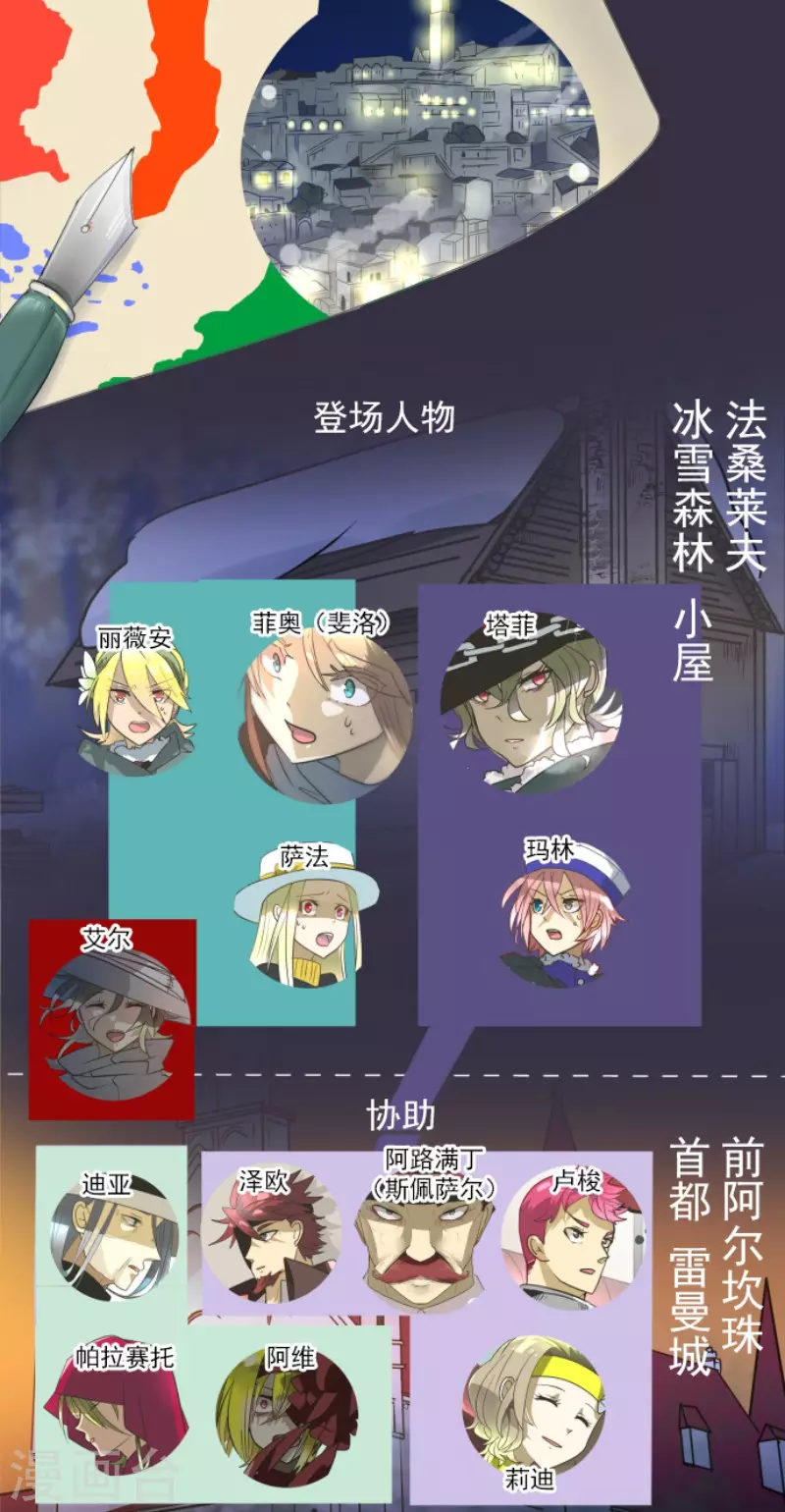 《他和她的魔法契约》第185话 终幕解脱 第2页