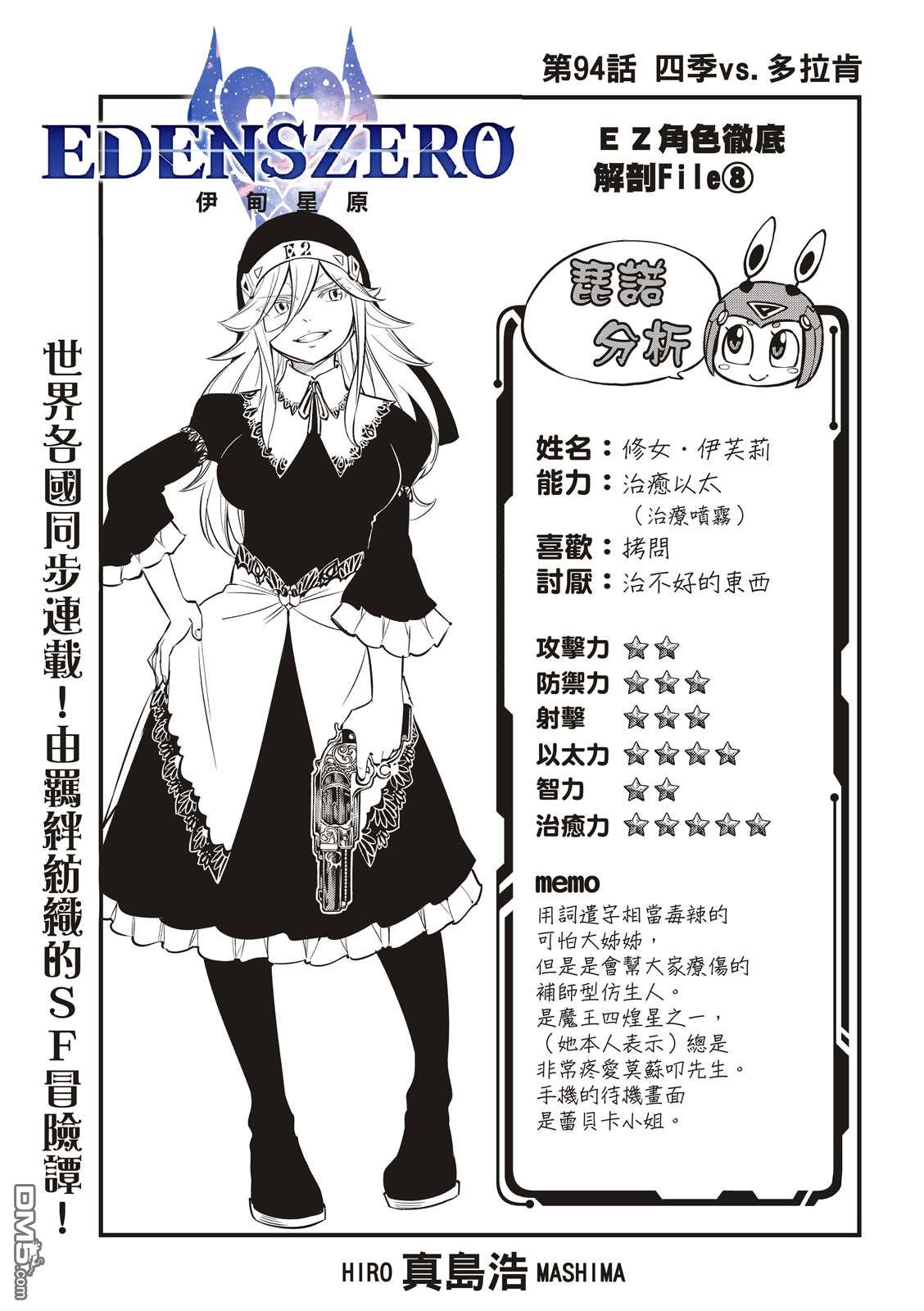 《伊甸星原 EDEN'S ZERO》第94话 四季vs.多拉肯 第1页
