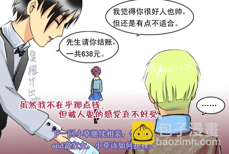 《女屌丝的爱情》84小草相亲记 第12页
