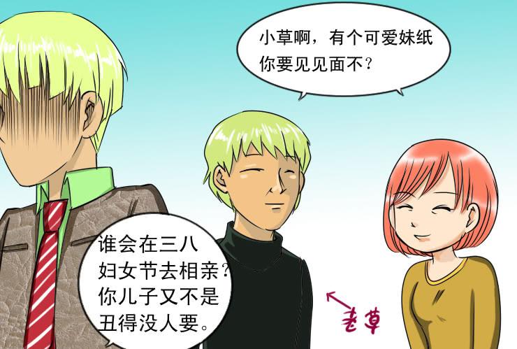 《女屌丝的爱情》84小草相亲记 第3页