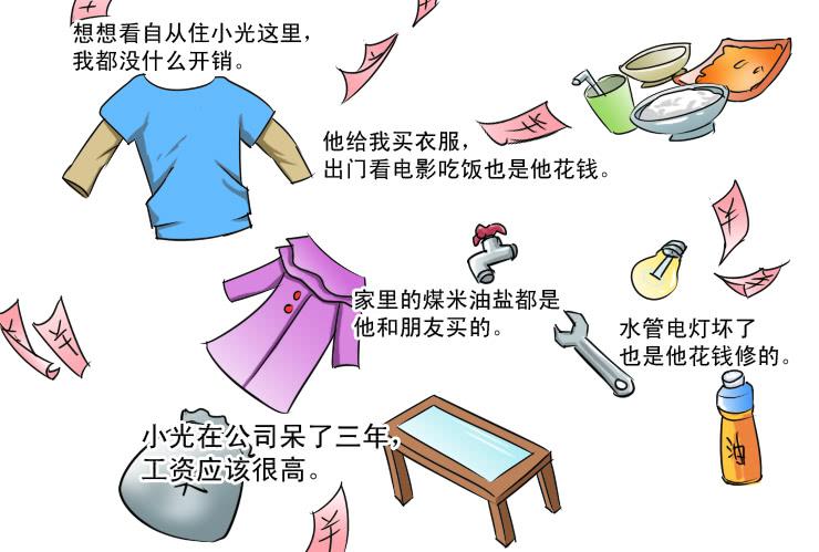 《女屌丝的爱情》156工资不够花 第8页
