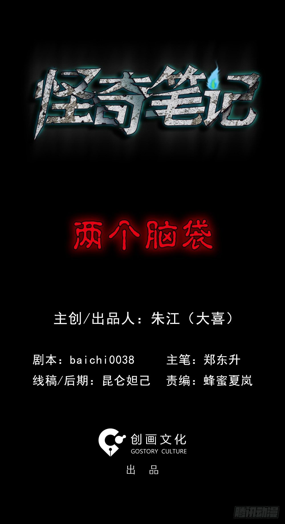 《怪奇笔记（怪奇脑洞集）》两个脑袋（1） 第1页