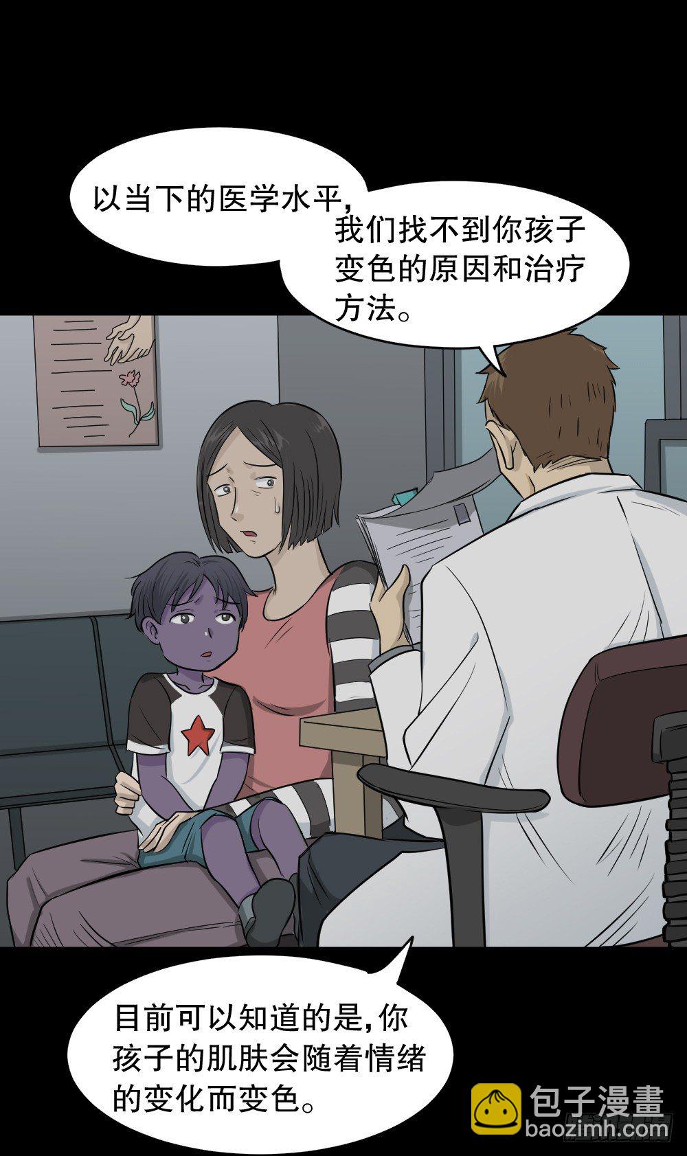 《怪奇笔记（怪奇脑洞集）》变色人（1） 第7页