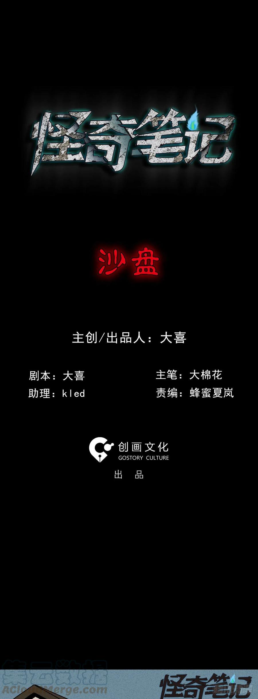 《怪奇笔记（怪奇脑洞集）》沙盘 第1页